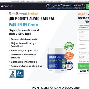 Arthro MD+ Cream