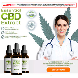 Essential CBD Extract Produto