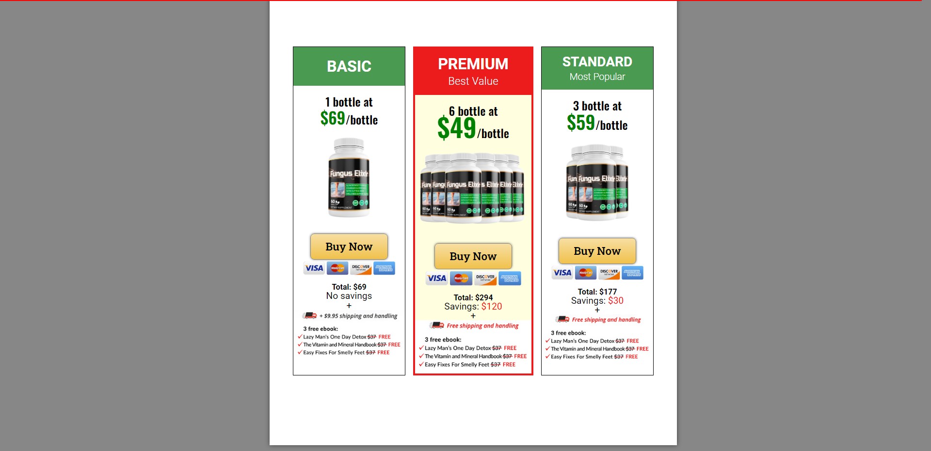 Fungus Elixir Produto