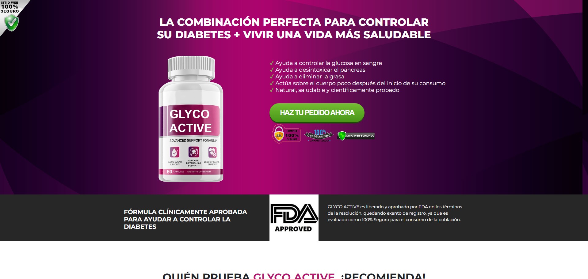 Glyco active Produto