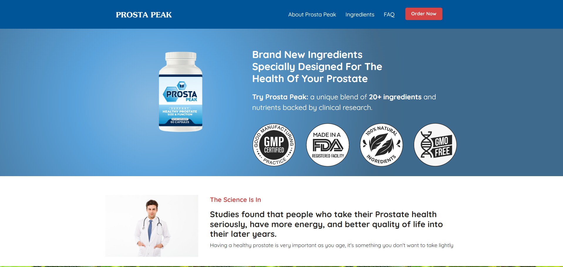 Prosta Peak Produto