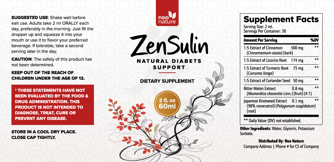 Zensulin Produto